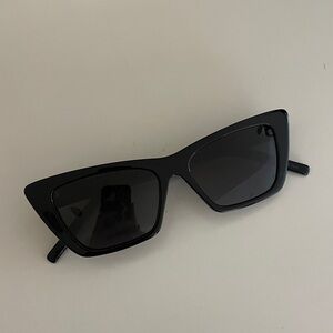 Saint Laurent Cat Eye Acetate Sunglasses